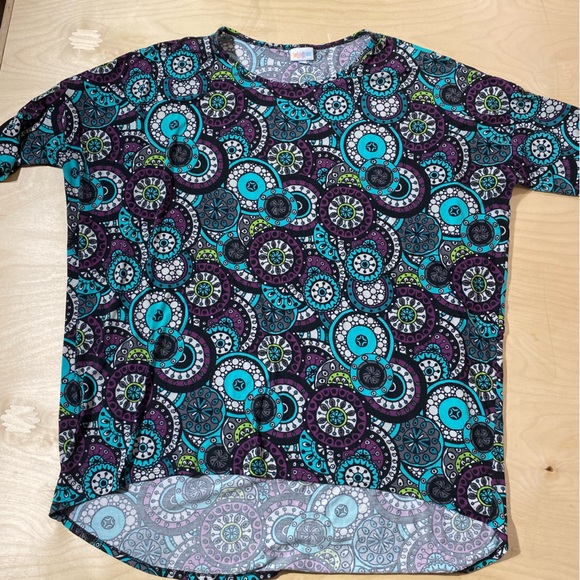 Lularoe Blouse Hi/Lo Hem 2XL (JR) - Picture 8 of 14